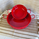 2 Petisqueiras (P e G) Clássica Pintada - Brinde & Bocado™