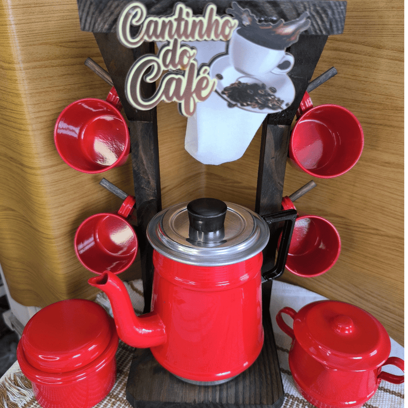 Kit Bule Premium 7 peças - Coffe™ [+2 Brindes Exclusivos]