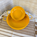 2 Petisqueiras (P e G) Clássica Pintada - Brinde & Bocado™