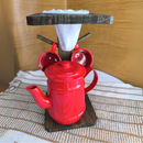 Conjunto Bule com 2 Xícaras +suporte de brinde - CaféCanto™