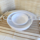 2 Petisqueiras (P e G) Clássica Pintada - Brinde & Bocado™